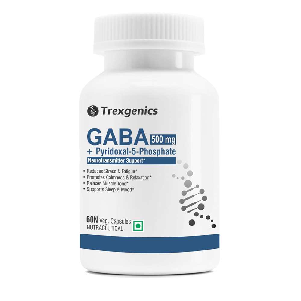 Trexgenics Gaba 500mg 60 Veg Capsules