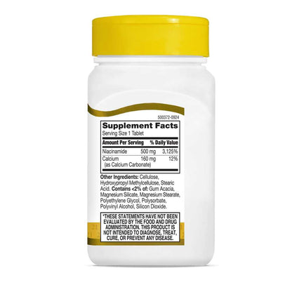 21st Century Niacinamide 500 Mg 110 Tabs