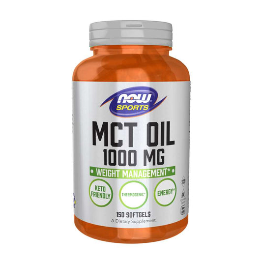 Now Sports MCT Oil 1000mg Softgels 150 Count