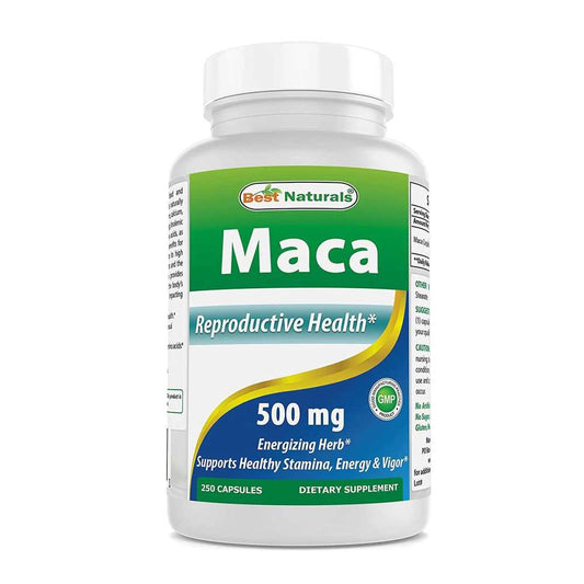 Best Naturals Maca 500 mg 250 Capsules