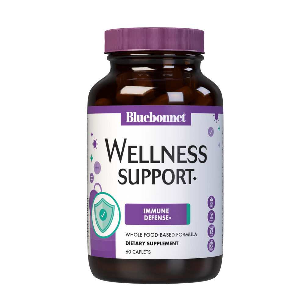 Bluebonnet Nutrition Wellness Support 60 Caplets
