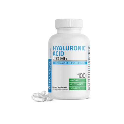 Bronson Vitamins Hyaluronic Acid 200 Mg 100 Caps