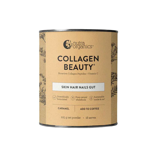 Nutra Organics Collagen Beauty - Caramel 225g