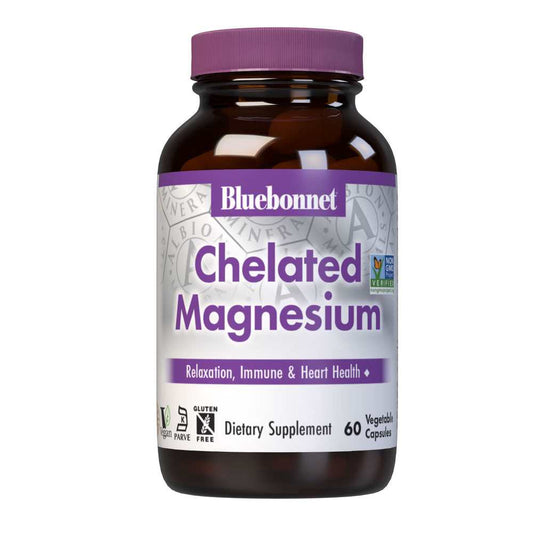 Bluebonnet Nutrition Albion Chelated Magnesium 60 Caps