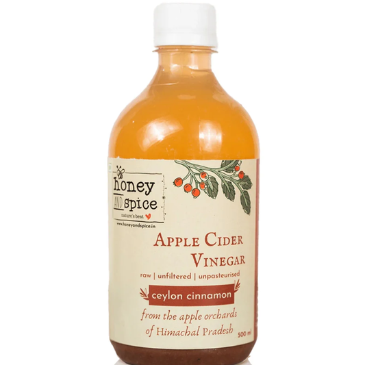 Apple Cider Vinegar With Ceylon Cinnamon By Honey and Spice - 500ML