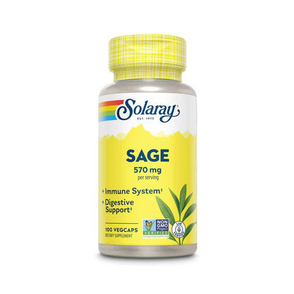 Solaray Sage Leaf 570mg 100 Caps