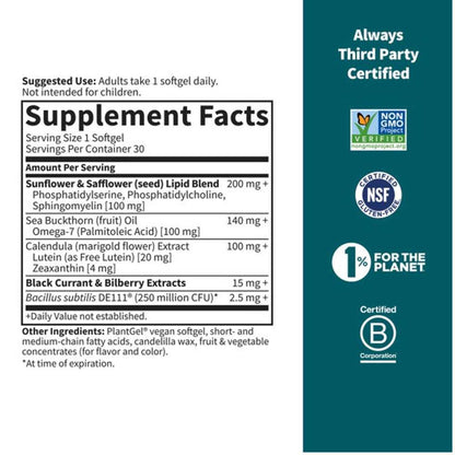 Garden of Life Herbals Eye Health 30 Softgels