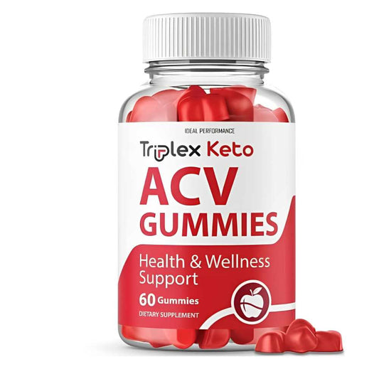 Ideal Performance Triplex Keto Acv Gummies | Health & Wellness Support | 60 Gummies