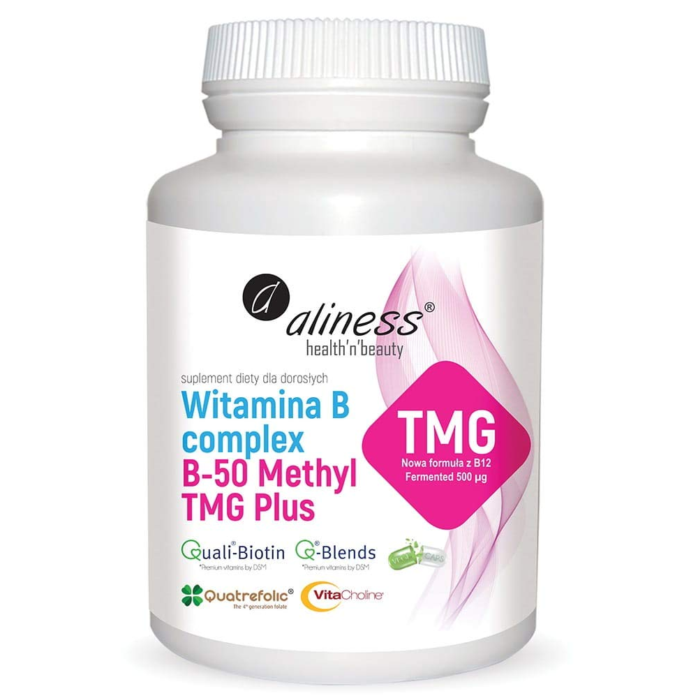 Vitamin B Complex B-50 Methyl TMG PLUS Aliness