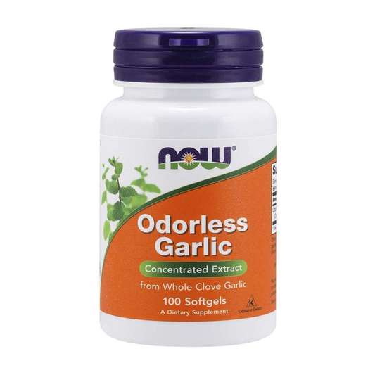 Odorless Garlic By Now Softgels