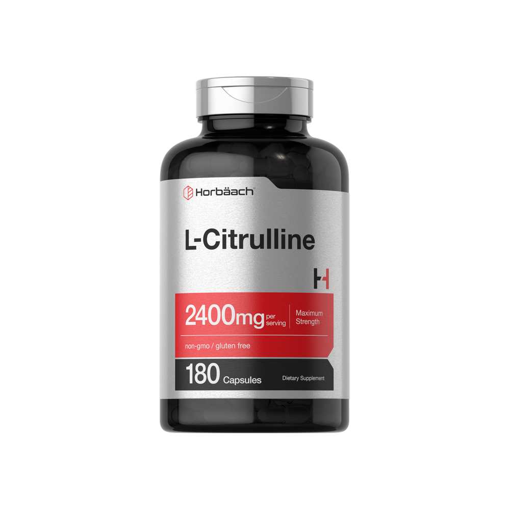 Horbäach L-Citrulline 2400mg per Serving | 180 Capsules