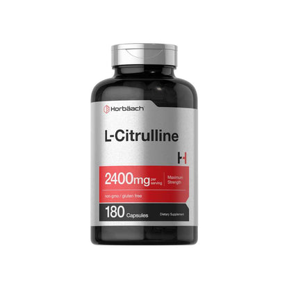 Horbäach L-Citrulline 2400mg per Serving | 180 Capsules