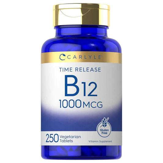 Carlyle Nutritionals Vitamin B-12 1000mcg | 250 Tablets