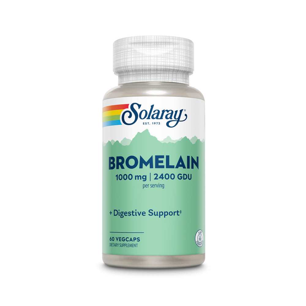 Solaray Bromelain 1000mg 60 Caps