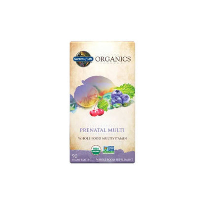 Garden of Life Organics Prenatal Multi 90 Tablets
