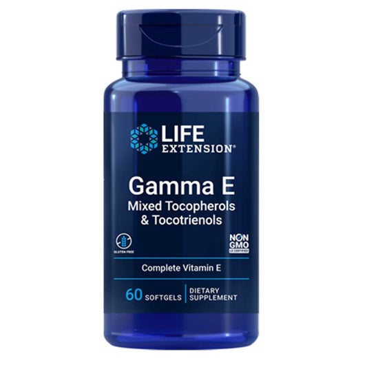 Life Extension Gamma E Mixed Tocopherols & Tocotrienols – 60 Softgels
