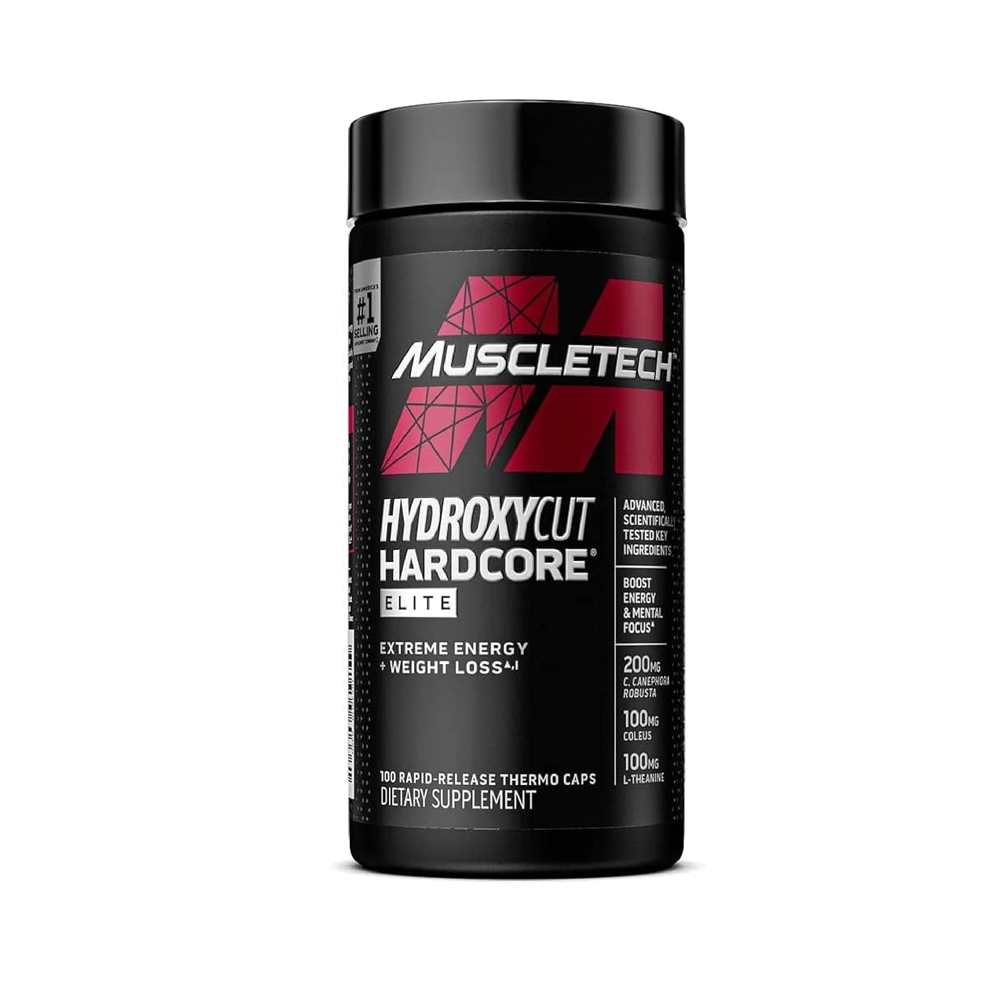 Muscle Tech Hydroxycut Hardcore Elite – Extreme Energy & Weight Loss Support