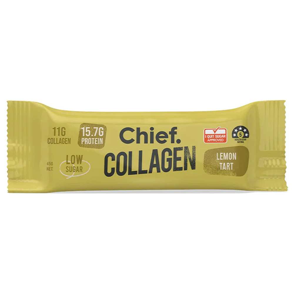 Chief Collagen Protein Bar - Lemon Tart 45g