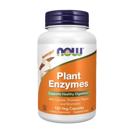 Now Foods Plant Enzymes – Supports Healthy Digestion – 120 Veg Capsules