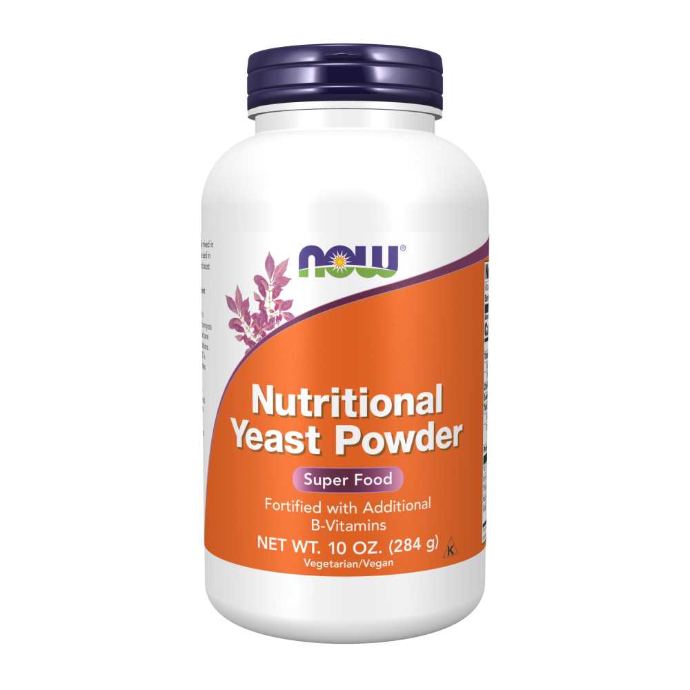 Now Foods Nutritional Yeast – B-Vitamin Fortified Superfood Powder – 10 Oz (284 G)