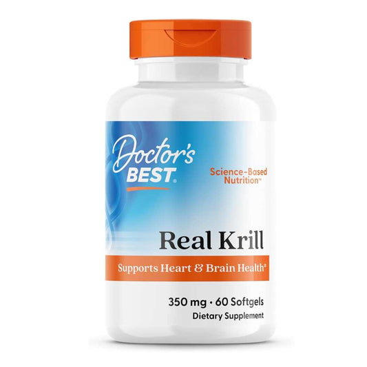 Doctor's Best Real Krill 350mg Softgels 60 Count