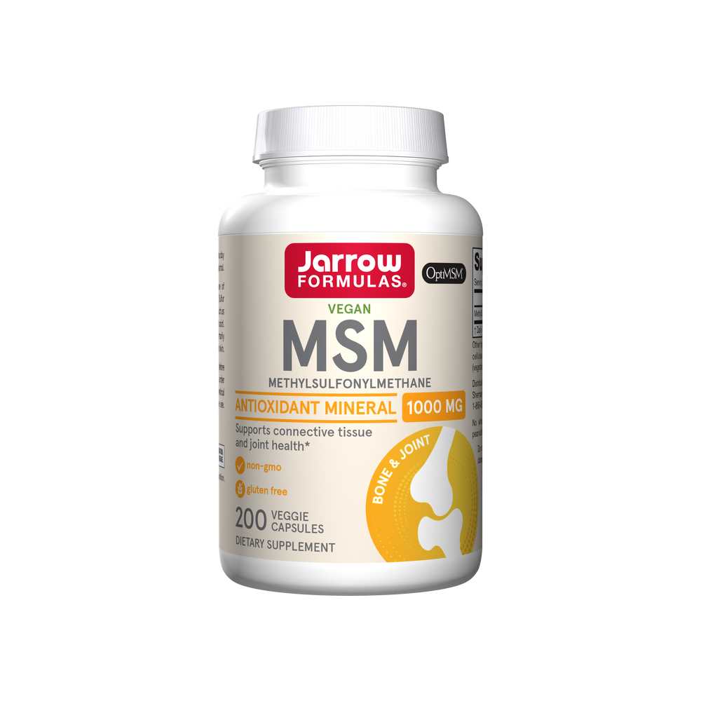 Jarrow Formulas Msm - 1000mg 200 Veggie Capsules