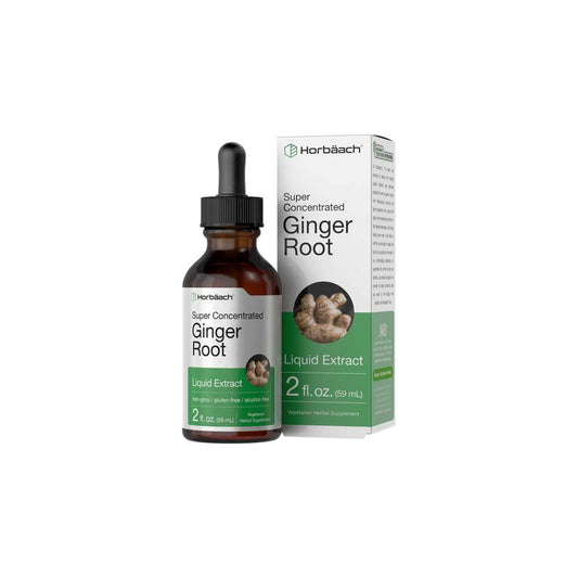 Horbäach Ginger Root Extract | 2oz Liquid