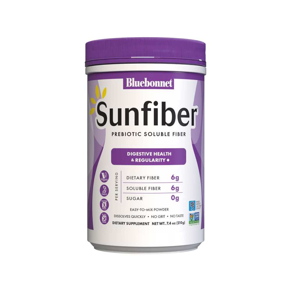 Bluebonnet Nutrition Sunfiber Prebiotic Soluble Fiber 210g