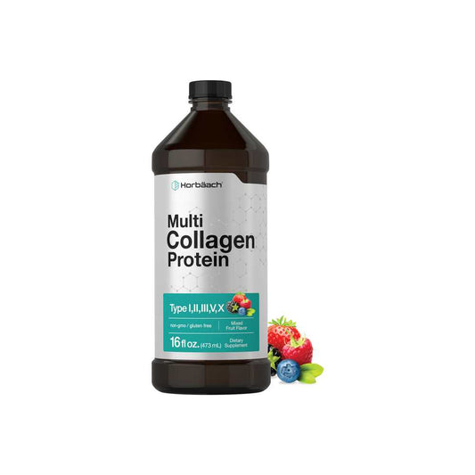 Horbäach Multi Collagen Protein | 16oz Liquid