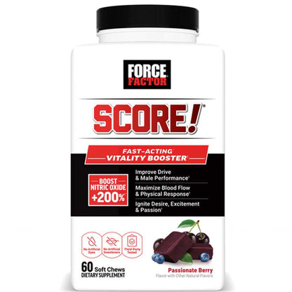 Force Factor Score! – 60 Soft Chews