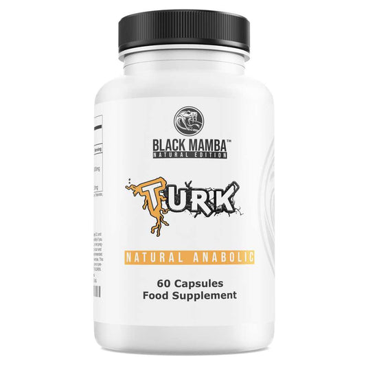 Black Mamba Turk (turkesterone) - Now Double Strength 60 Caps