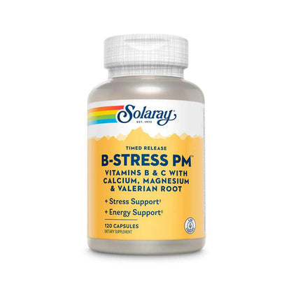 Solaray Vitamin B-Stress Pm 120 Caps