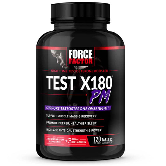 Force Factor Test X180 Pm – 120 Tablets