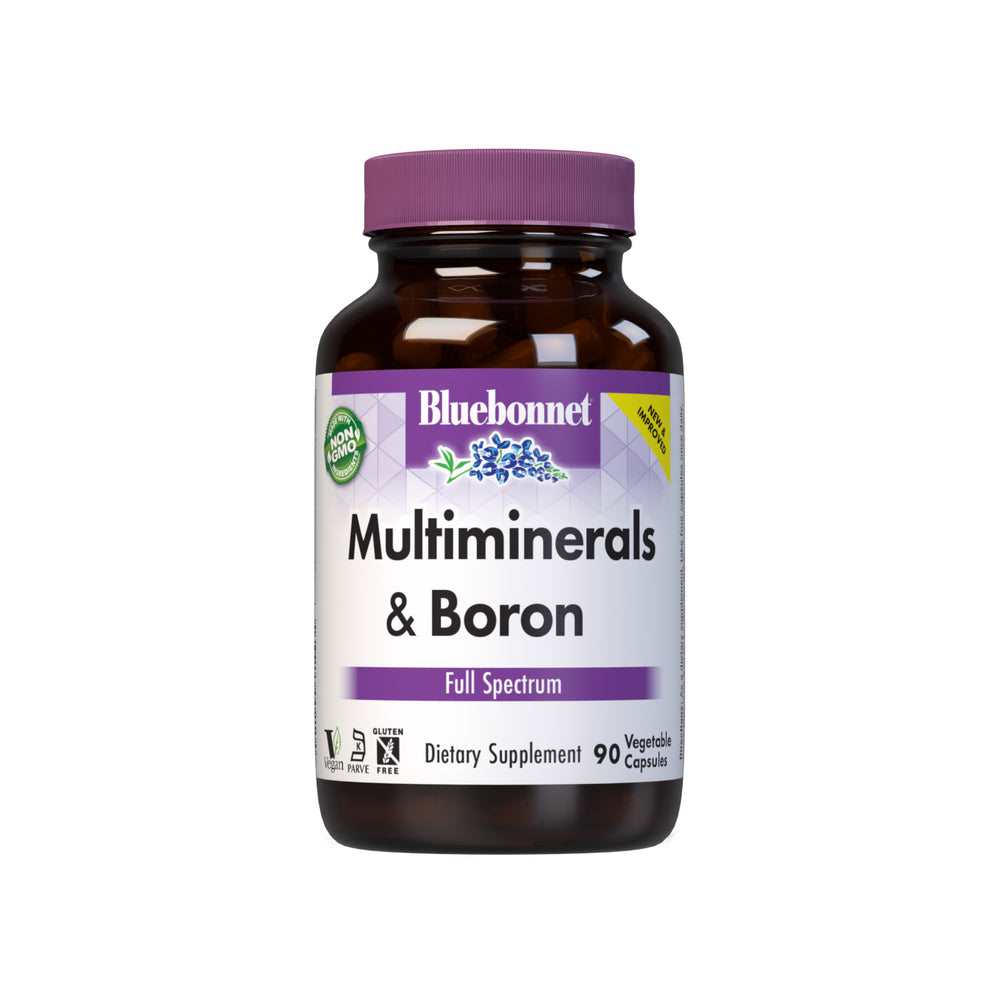 Bluebonnet Nutrition Multiminerals & Boron 90 Caps