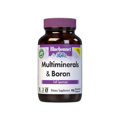 Bluebonnet Nutrition Multiminerals & Boron 90 Caps
