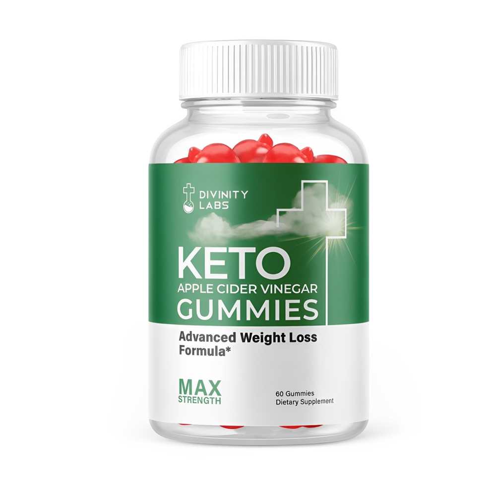 Divinity Labs Keto Apple Cider Vinegar Gummies Advanced Weight Loss Formula Max Strength 60 Gummies