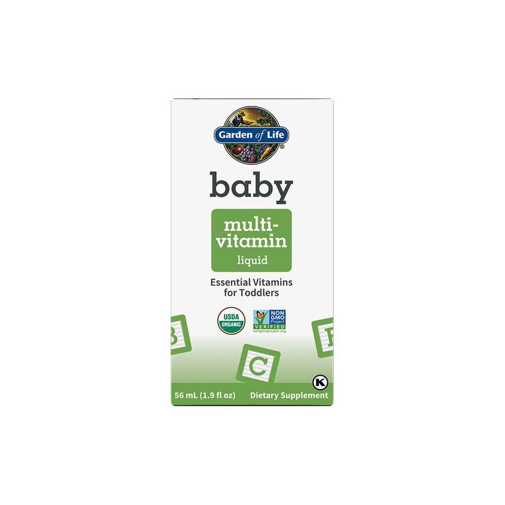 Garden of Life Baby Multivitamin 1.9 Fl Oz (56ml) Liquid