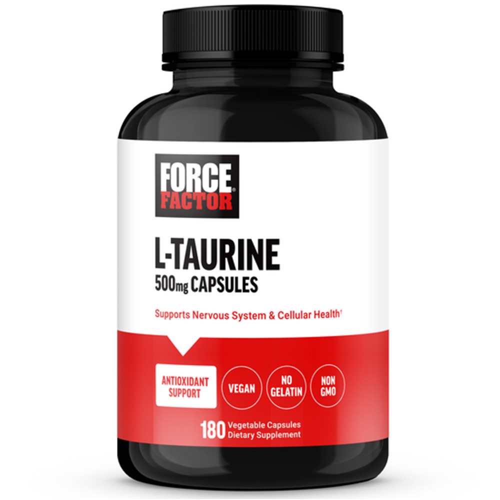 Force Factor L-Taurine – 180 Capsules