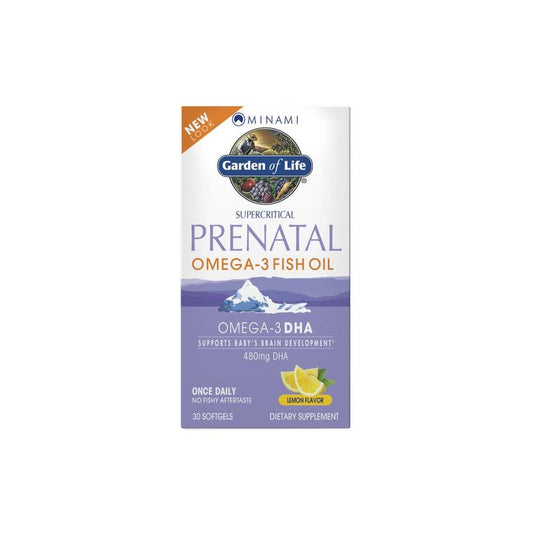 Garden of Life Minami Prenatal Lemon 30 Softgels