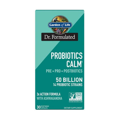 Garden of Life Dr. Formulated Probiotics Calm† 50 Billion 30 Capsules