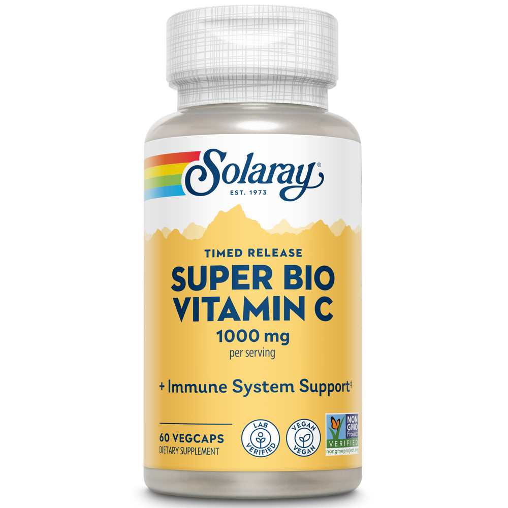 Solaray Super Bio Vitamin C 1000mg 60 Caps