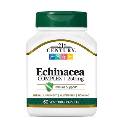 21st Century Echinacea Complex 250 Mg 60 Caps