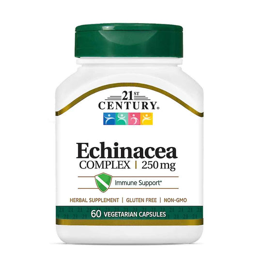 21st Century Echinacea Complex 250 Mg 60 Caps