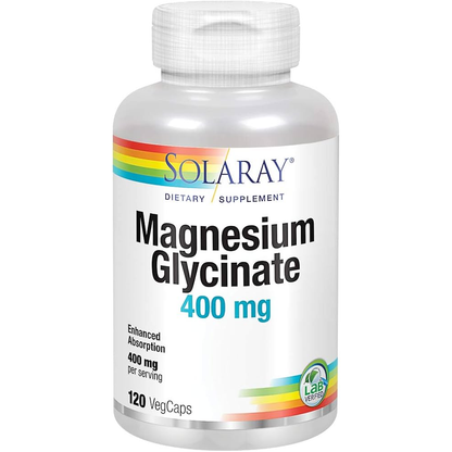 Solaray Magnesium Glycinate 400mg – Same Trusted Formula, Fresh New Look!