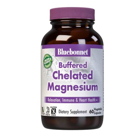 Bluebonnet Nutrition Albion Buffered Chelated Magnesium 60 Caps
