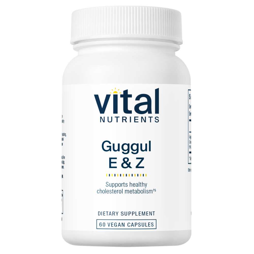 Vital Nutrients Guggul E & Z 99% Standardized Extract 60 Caps