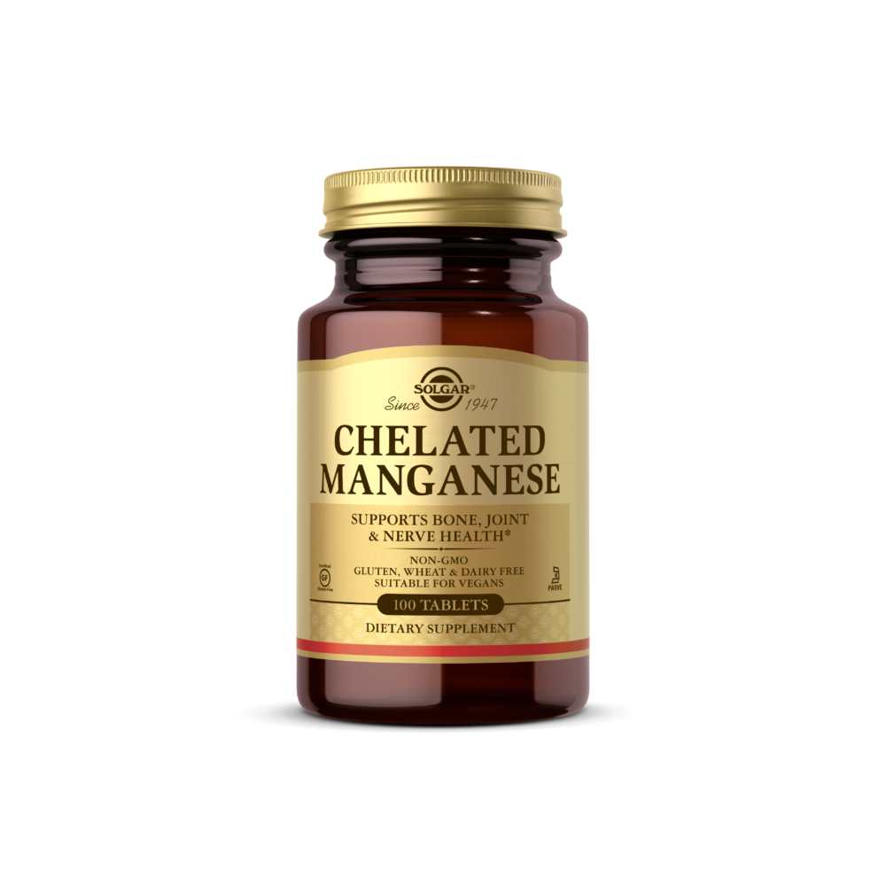 Solgar Chelated Manganese 100 Tablets