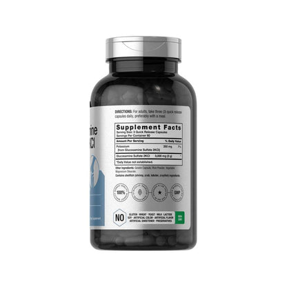 Horbäach Glucosamine Sulfate 3000mg per Serving | 240 Capsules