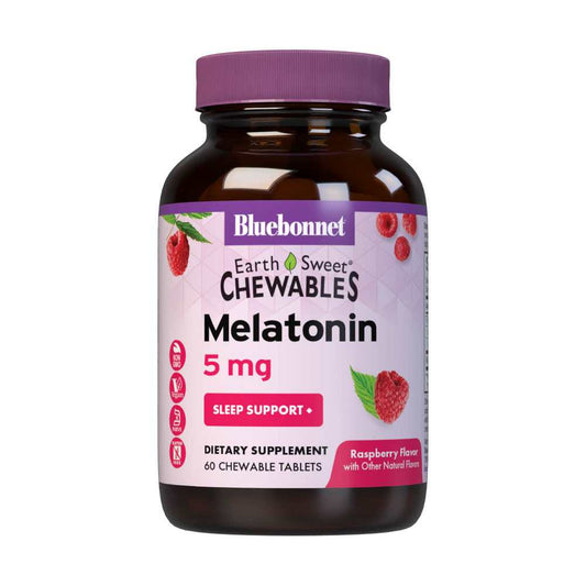 Bluebonnet Nutrition Earthsweet Chewables Melatonin 5 Mg 60 Tabs