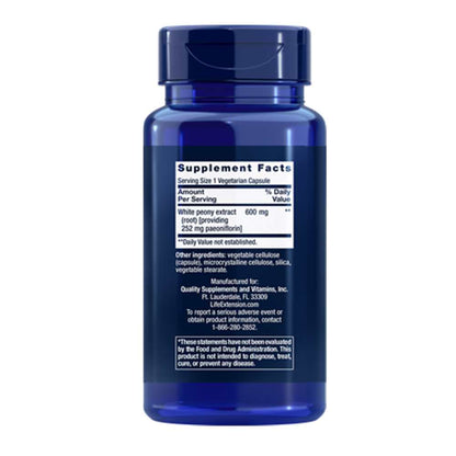 Life Extension Peony Immune 60 Vegetarian Capsules
